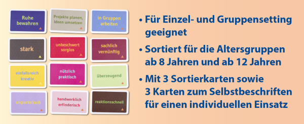 RESSOURCEN- und ZIELEWERKSTATT für Kinder & Jugendliche – 180 Karten
