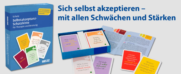 SELBSTAKZEPTANZ-Schatzkiste | 120 Reflexionskarten für Therapie & Beratung