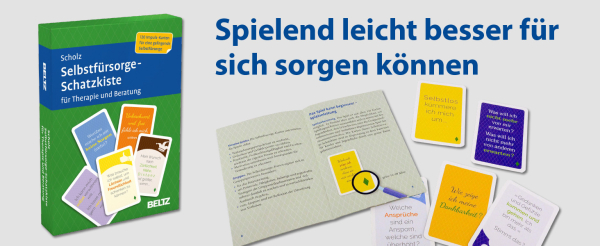 Preview: Selbstfürsorge-Karten für Therapie & Beratung – 120 Impulskarten für Jugendliche und Erwachsene