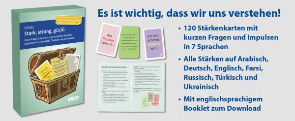 Stark, strong, güçlü – Stärkenkarten in 7 Sprachen