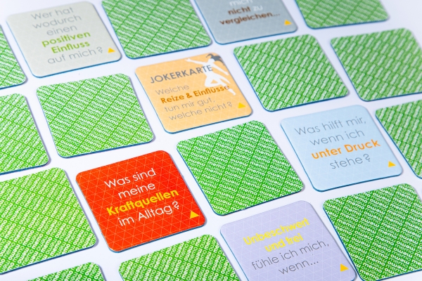 Spiel zur Entdeckung positiver Gefühle und Ressourcen