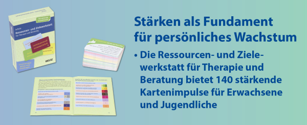 RESSOURCEN- und ZIELEWERKSTATT für Therapie und Beratung 16+