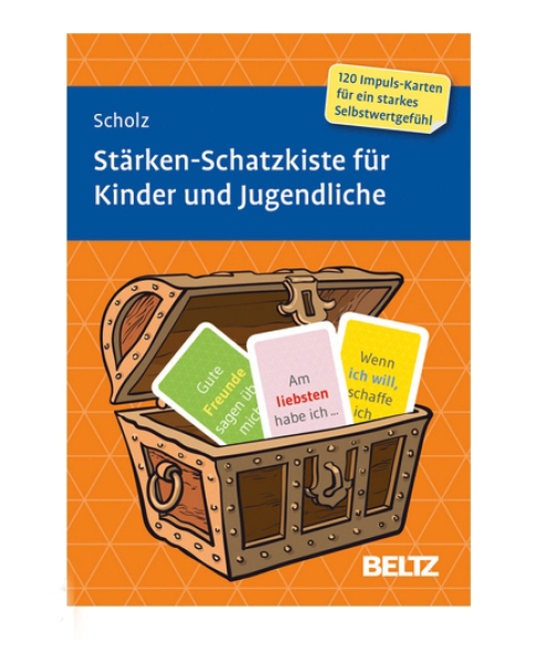 Preview: Zwei Stärken-Schatzkisten mit 240 Kartenimpulsen für Therapie, Beratung und Familie