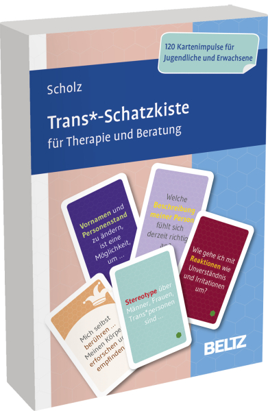 Reflexionskarten für trans Personen und Fachkräfte