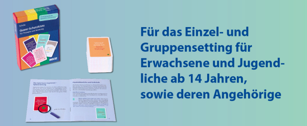 Queer-Schatzkiste – 120 Karten für Therapie, Beratung und Begleitung