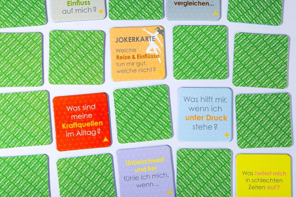 Memo-Spiel zur Förderung von Lebensfreude bei Jugendlichen