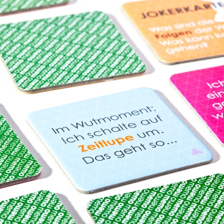 Memo-Spiel zur Wutregulation im Schulalter