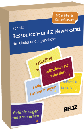 Produktschachtel: Fachlich fundiertes Therapiematerial für die Kinder- und Jugendlichenpsychotherapie zur wirksamen Unterstützung von Entwicklungs- und Wachstumsprozessen.