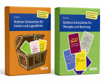 Set-Übersicht: Zusammenstellung therapeutischer Spiele für den Einsatz bei Kindern, Jugendlichen und Erwachsenen in Praxis, Schule und Familienalltag.